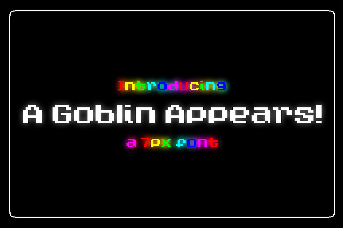 A Goblin Appears! in Display Fonts - product preview 8