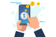 Money transfer using mobile device