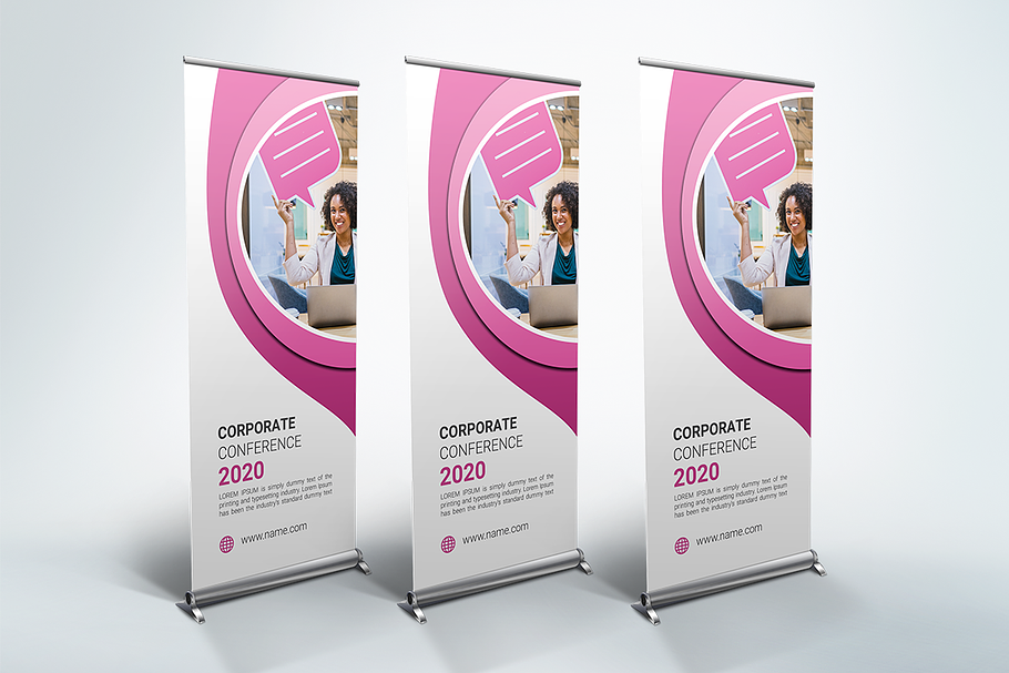 Conference Roll Up Banner in Templates - product preview 8