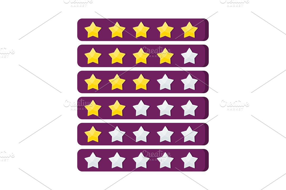 Number of gold rating stars in Objects - product preview 8