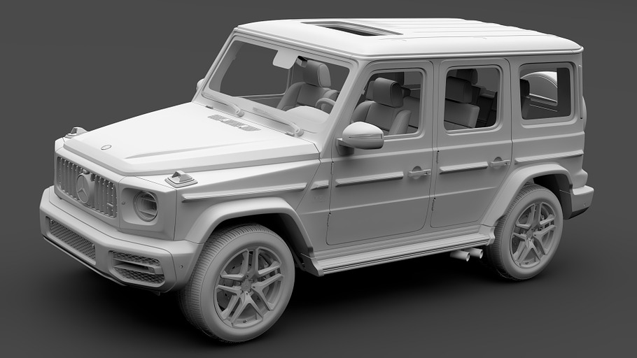 Mercedes-AMG G 63 Night Packet W464 in Vehicles - product preview 13