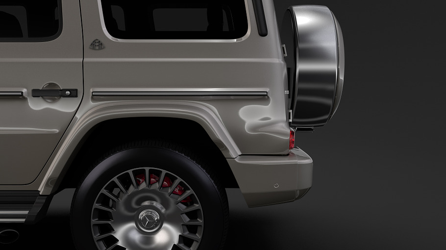 Mercedes Maybach G 600 W464 2019 in Vehicles - product preview 11