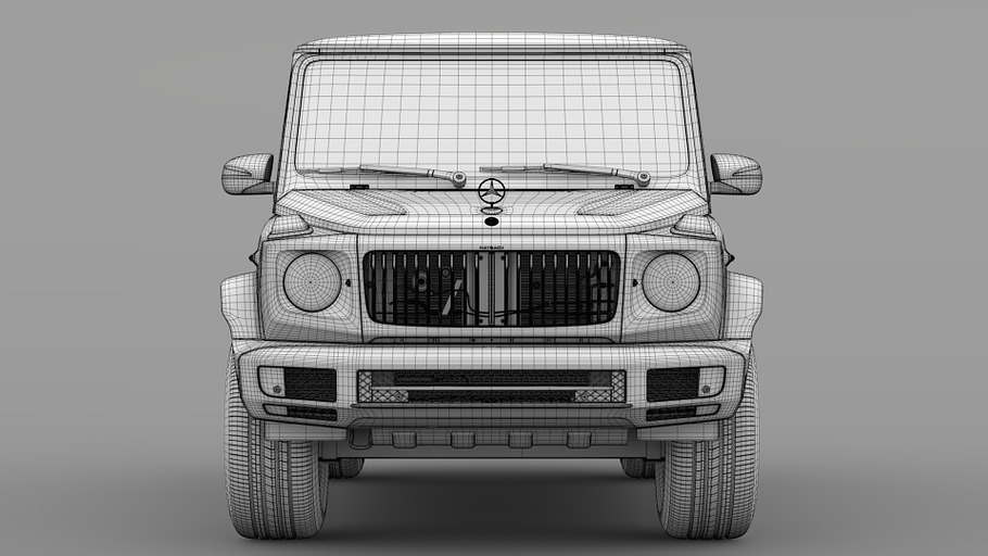 Mercedes Maybach G 600 W464 2019 in Vehicles - product preview 17