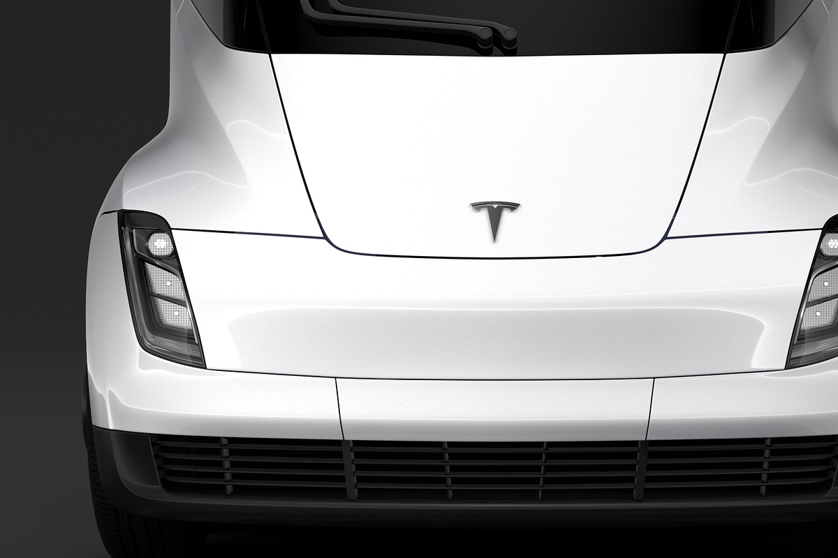 Tesla Semi 4axis 2018 in Vehicles - product preview 8