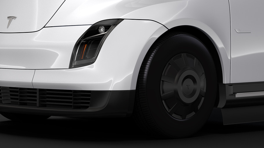 Tesla Semi 4axis 2018 in Vehicles - product preview 5