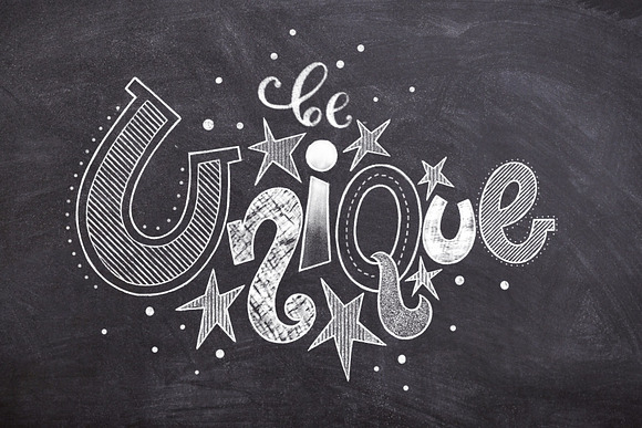 Procreate Chalk Lettering Brushes in Add-Ons - product preview 5