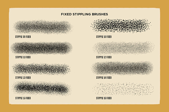 Drunk Sailor Procreate Stipple Brush in Photoshop Brushes - product preview 12
