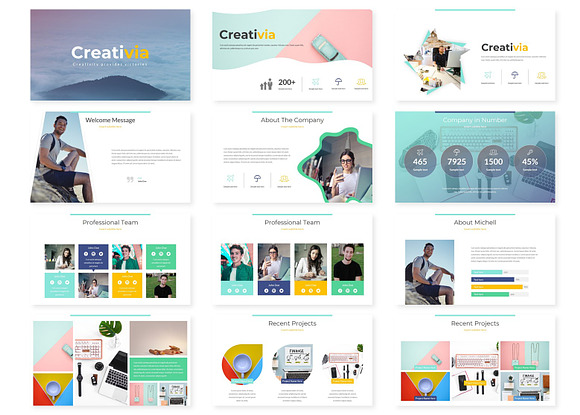 Creativia - Google Slides Template in Google Slides Templates - product preview 2