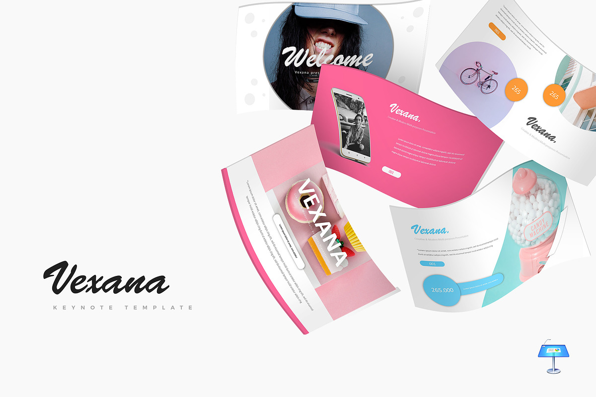 Vexana - Keynote Template in Keynote Templates - product preview 8