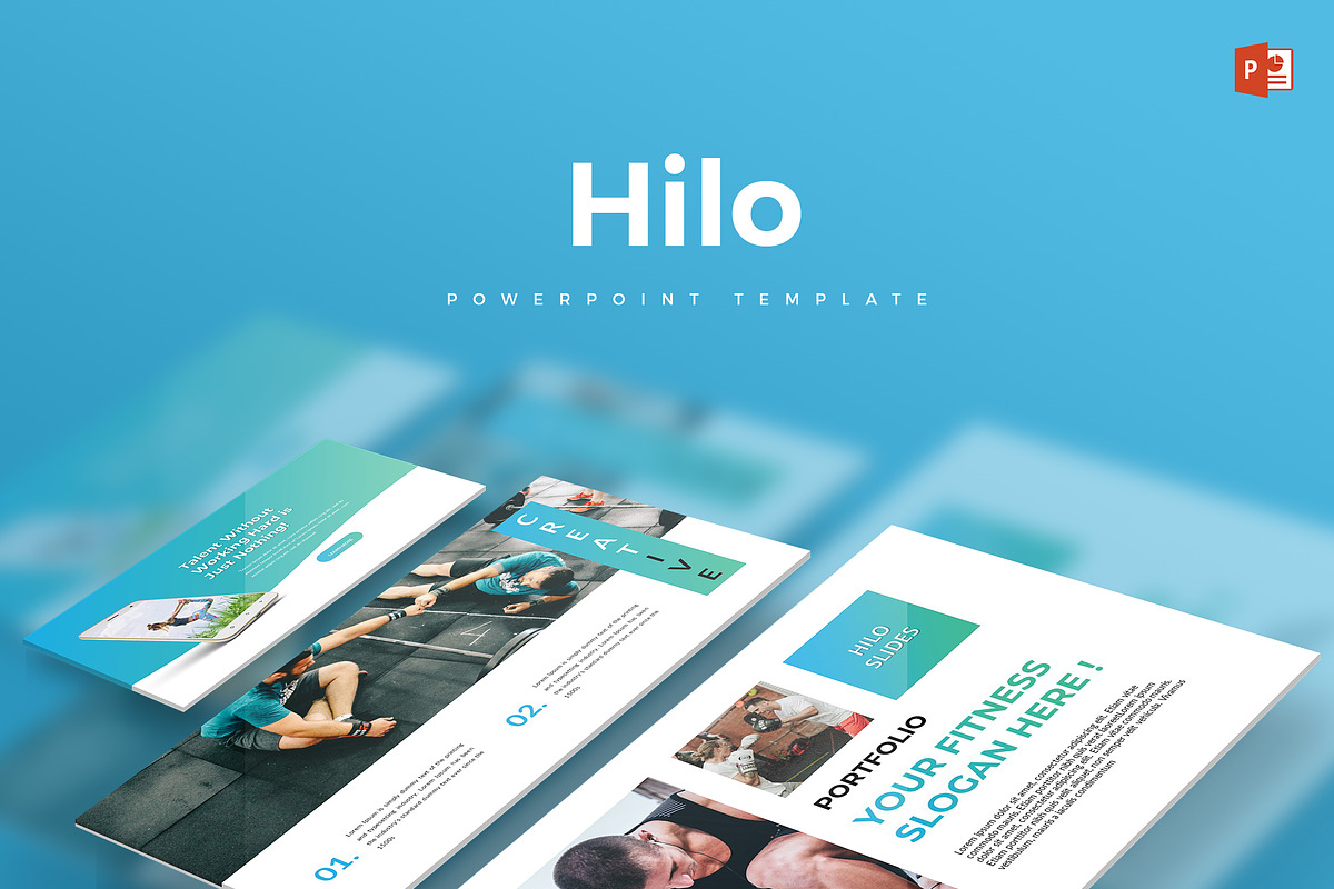 Hilo - Powerpoint Template in PowerPoint Templates - product preview 8