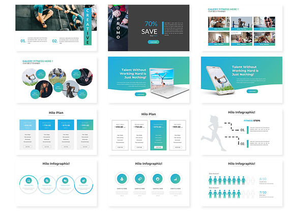 Hilo - Powerpoint Template in PowerPoint Templates - product preview 2