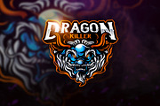 Dragon Killer - Mascot & Esport Logo