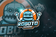 Roboto Gaming - Mascot & Esport Logo