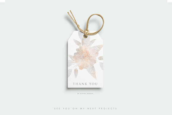 MISTY - Floral Graphics and Monogram in Illustrations - product preview 11