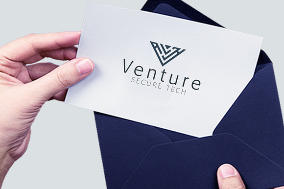 Venture Maze logo in Logo Templates - product preview 2