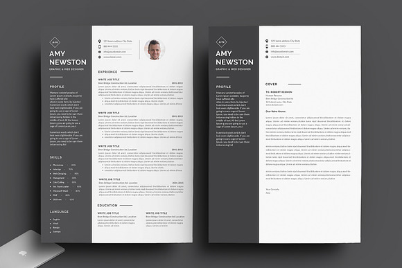 Word Resume in Resume Templates - product preview 2