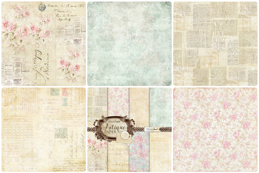 Antique Paper in Textures - product preview 8