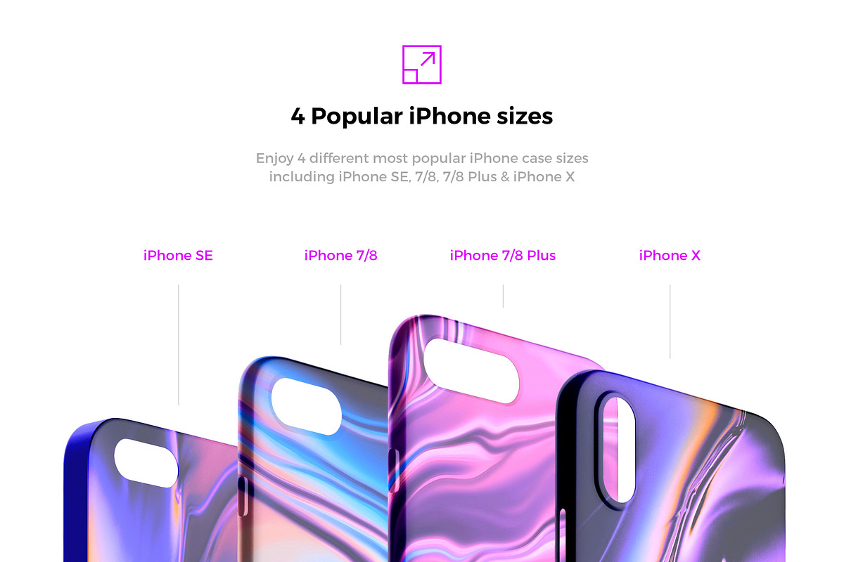28x iPhone Cases Mockups in Product Mockups - product preview 8
