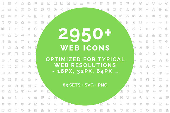 ENTIRE SHOP BUNDLE - 20,000+ icons in Icons - product preview 17