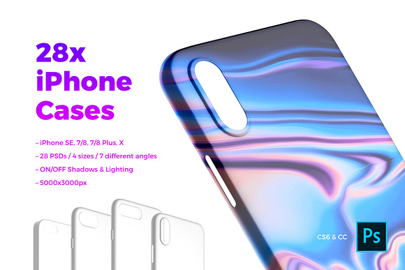 28x iPhone Cases Mockups in Product Mockups - product preview 6