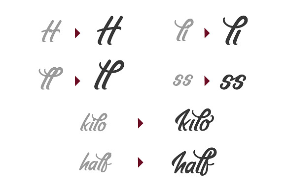 hello love - script font (+bonus) in Love Fonts - product preview 2