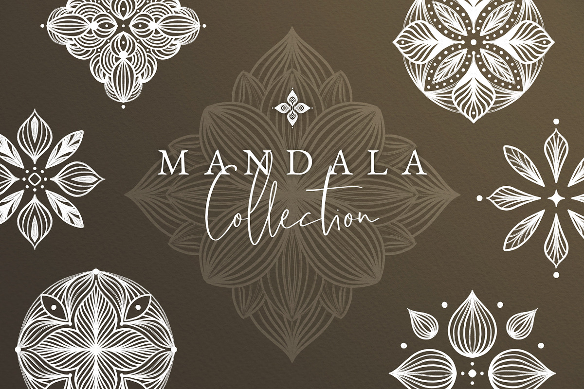 Hand-Drawn Mandala Collection in Illustrations - product preview 8