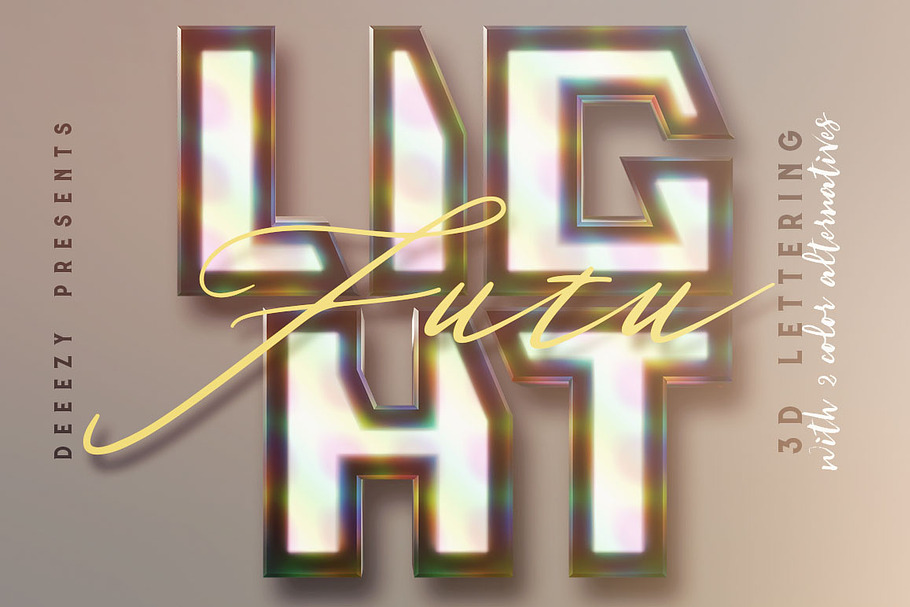 Futu Light – 3D Lettering