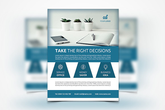 Business Flyers - 6 Templates in Flyer Templates - product preview 4
