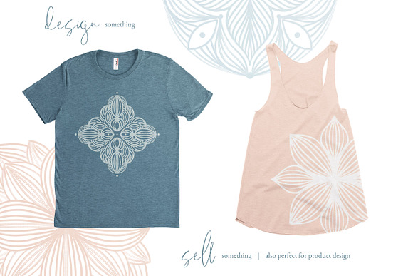 Hand-Drawn Mandala Collection in Illustrations - product preview 1