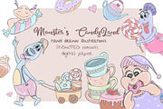 Monster's CandyLand set