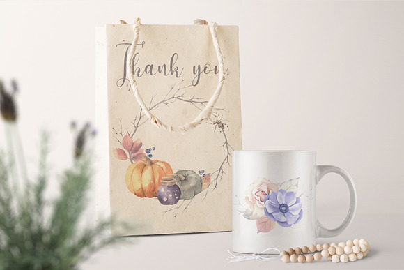 Watercolor Halloween Set in Illustrations - product preview 3