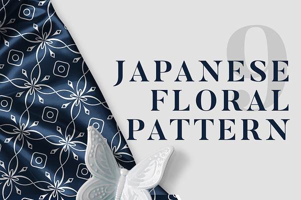 9 Japanese Floral Patterns