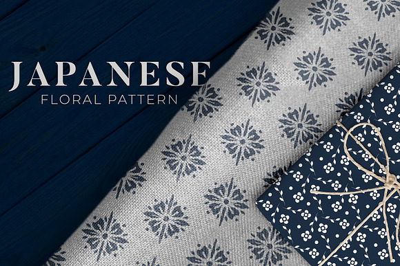 9 Japanese Floral Patterns in Patterns - product preview 1