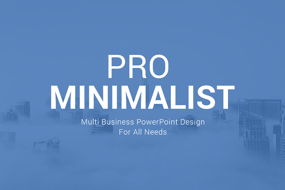Pro Minimalist PowerPoint Template