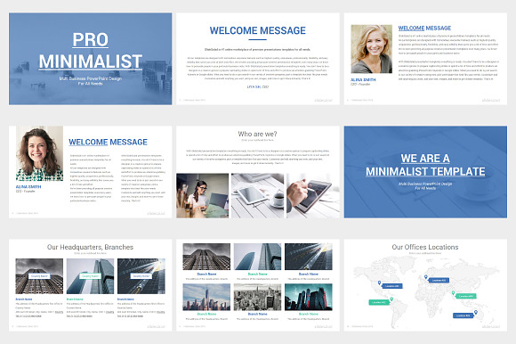 Pro Minimalist PowerPoint Template in PowerPoint Templates - product preview 4
