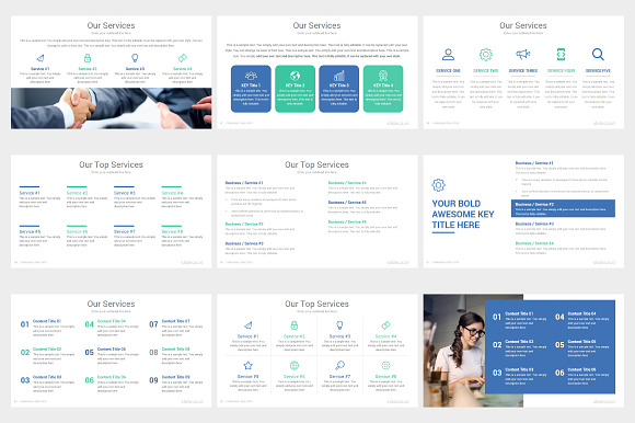 Pro Minimalist PowerPoint Template in PowerPoint Templates - product preview 10