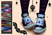 Witchy Socks & Shoes Swatches