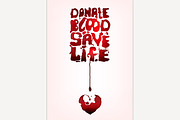 Give blood poster