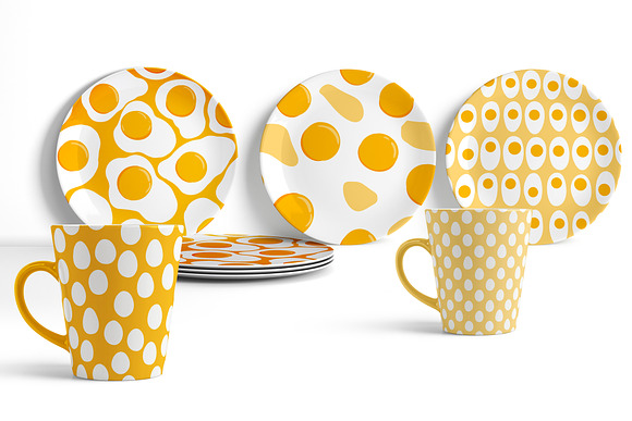 Eggs, 6 patterns + 3 posters in Patterns - product preview 4