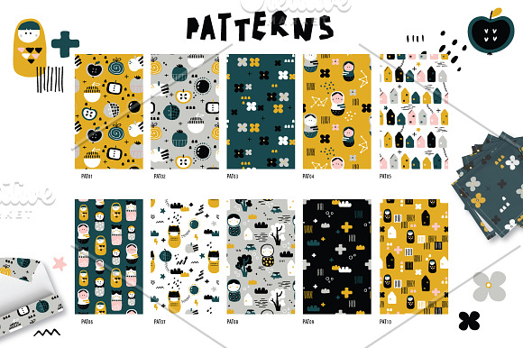 Back in the USSR childish collection in Patterns - product preview 1
