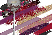 Midnight Brushes Clipart Collection
