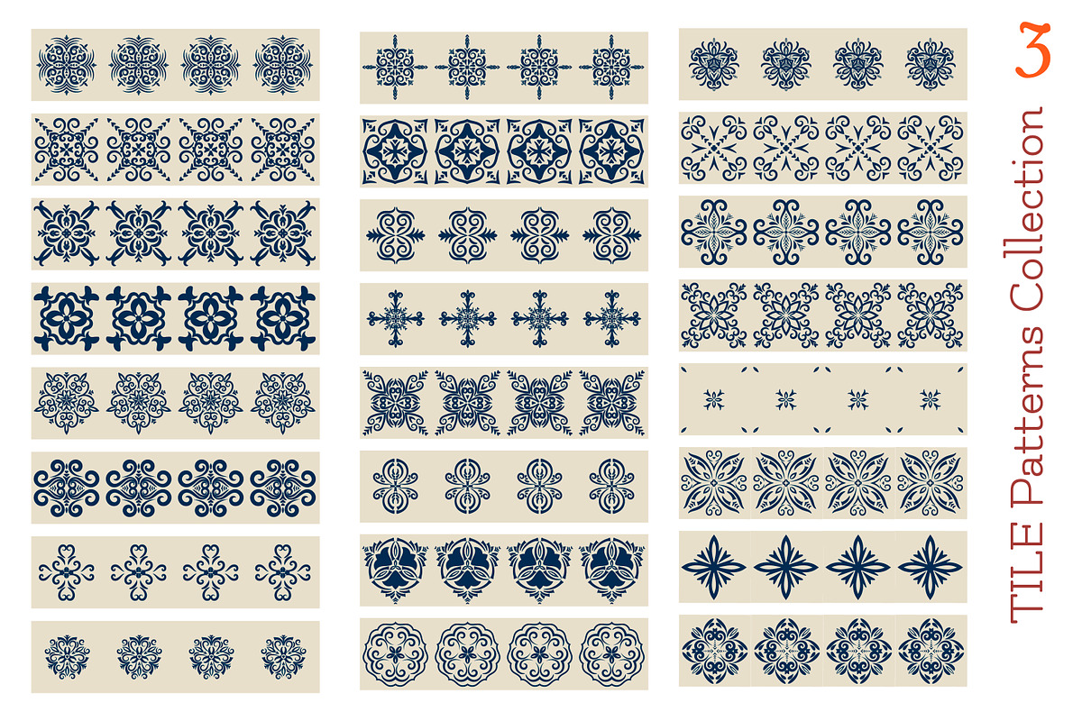 Collections  of  borders / A in Patterns - product preview 8