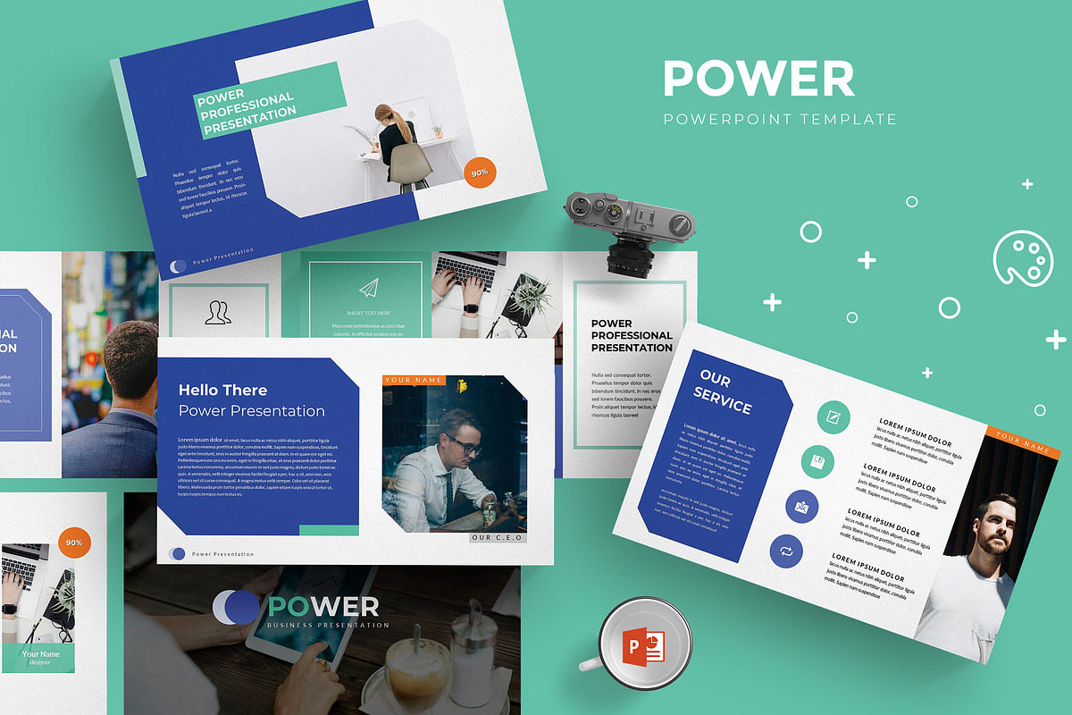 Power - Powerpoint Template in PowerPoint Templates - product preview 8