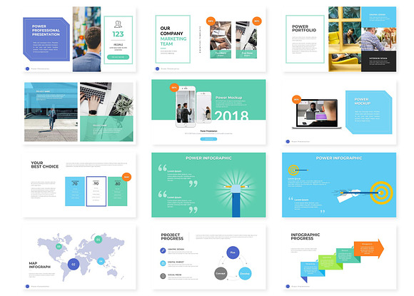 Power - Powerpoint Template in PowerPoint Templates - product preview 2