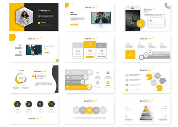 Slipper - Powerpoint Template in PowerPoint Templates - product preview 2