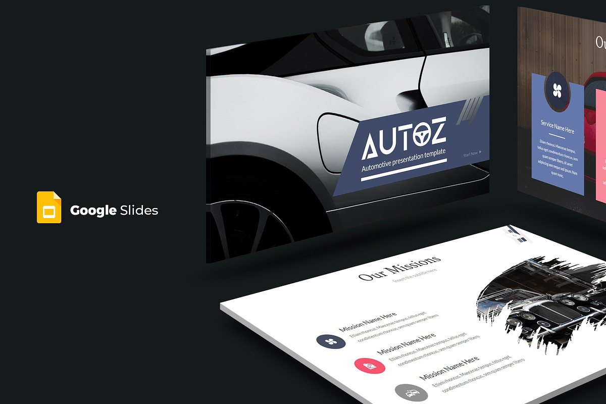Autoz - Google Slides Template in Google Slides Templates - product preview 8