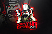 Psycho Chef  - Mascot & Esport Logo
