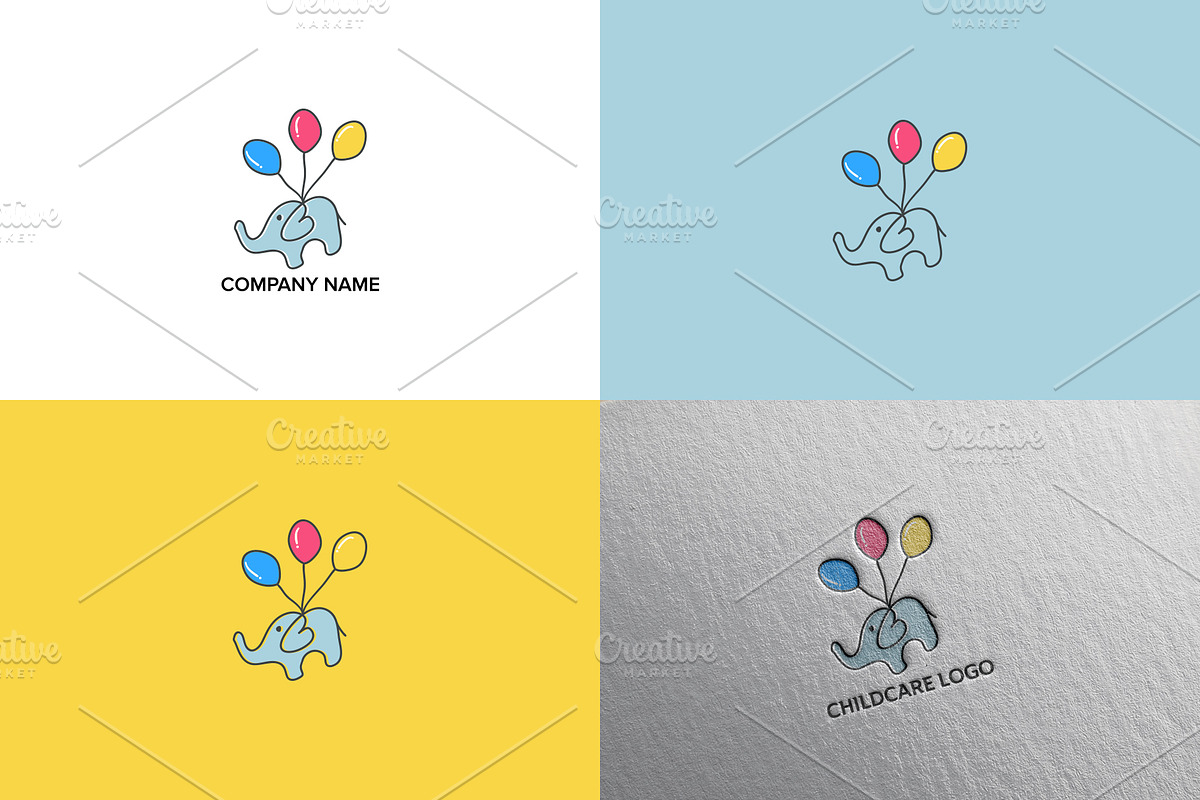 Elephant logo design in Logo Templates - product preview 8
