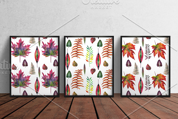 Autumn leaves in Illustrations - product preview 2