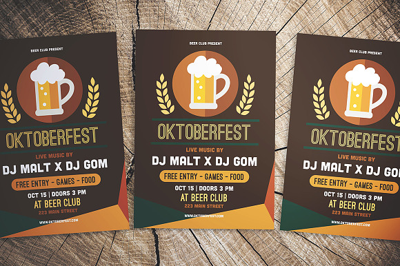 Oktoberfest Flyer in Flyer Templates - product preview 2